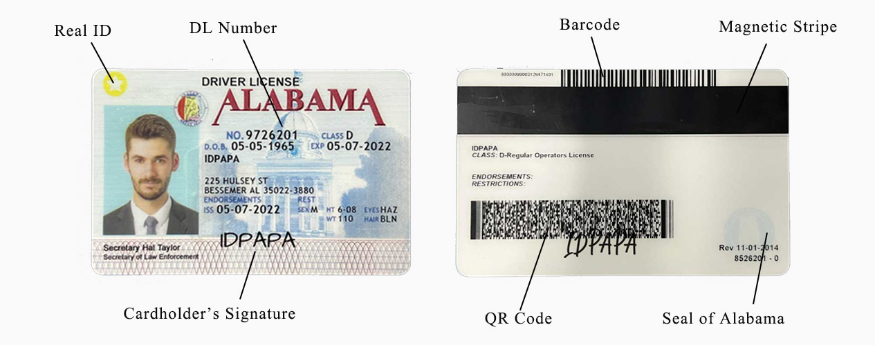 Alabama Fake ID